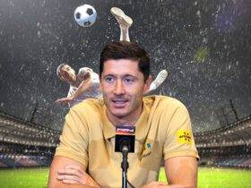 Lewandowski new history with Barcelona